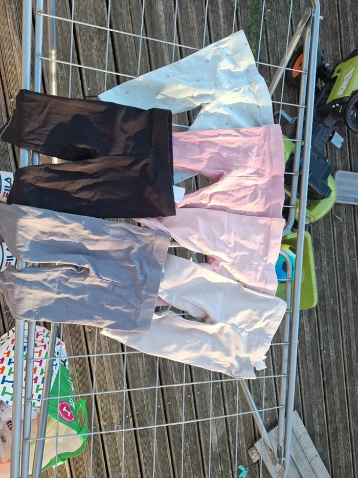 Lot de 6 leggings taille 6 mois