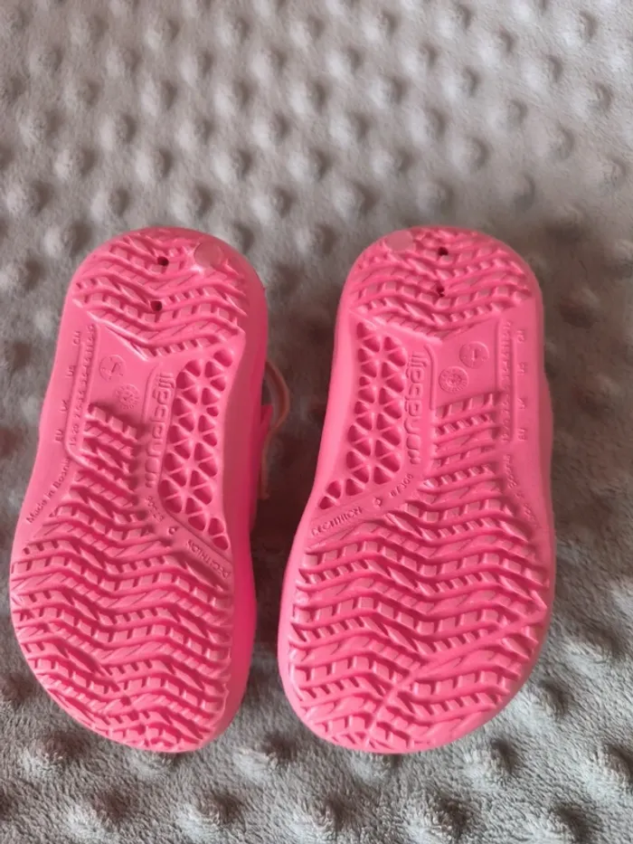 Sandales rose nabaiji 19/20 - photo numéro 2