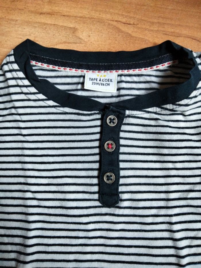 Tee-shirt marinière - photo numéro 2