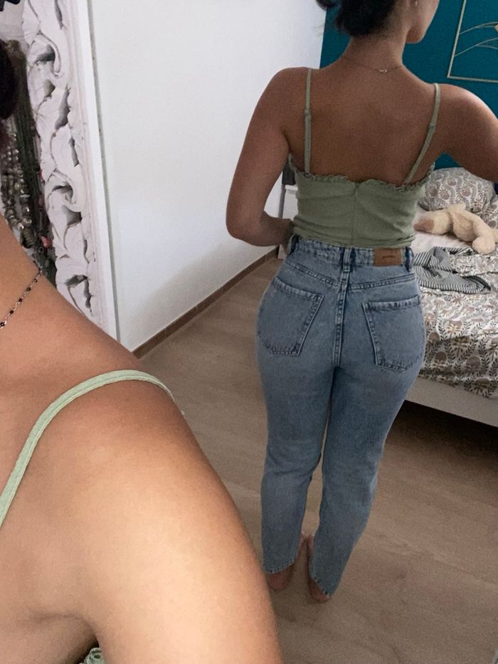 Jean mom stradivarius - photo numéro 2