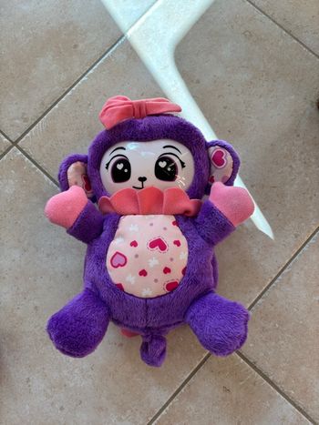 Peluche interactive Monki pop
