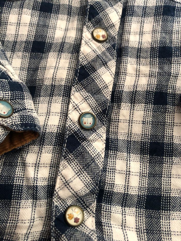 Chemise à carreaux Sergent Major 24 mois - photo numéro 2