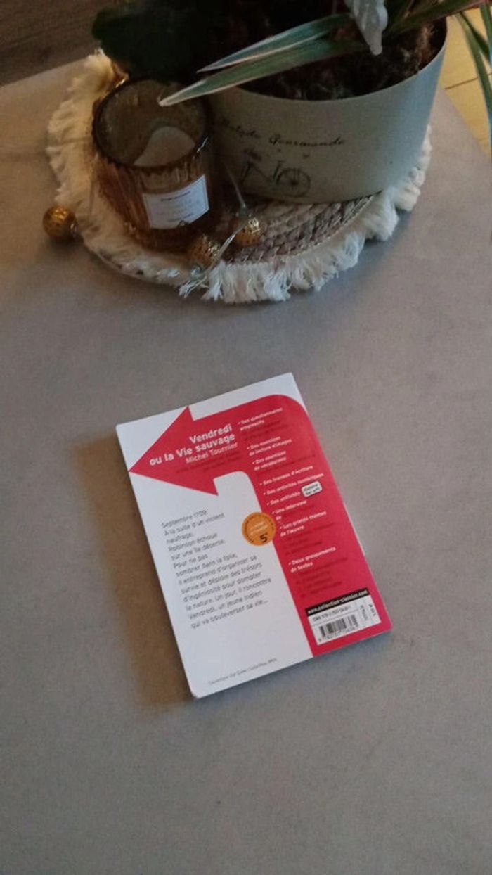 Livre collége Vendredi ou la vie sauvage - photo numéro 2