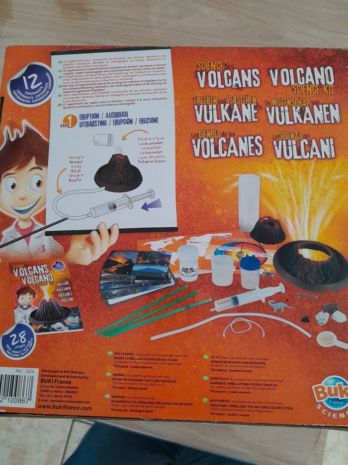 Jeu de société Science des Volcans - photo numéro 2