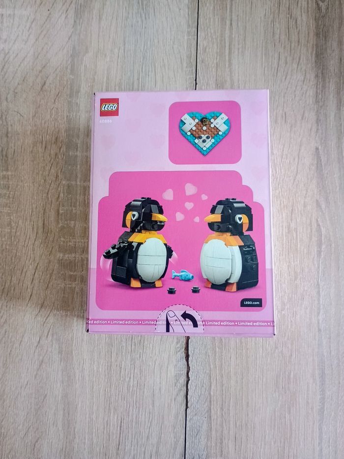 🐧 LEGO 40886 – Les Manchots amoureux – Neuf scellé 💕 - photo numéro 2
