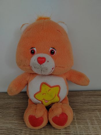Bisounours orange étoile