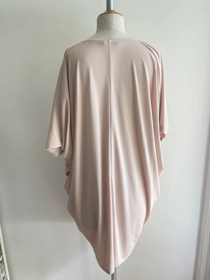 Robe rose pâle COS manches chauve-souris - photo numéro 4