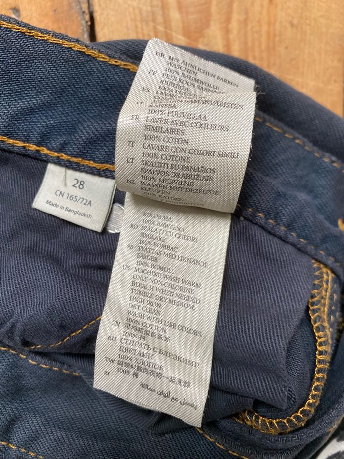 Jeans denim bootcut  coton noir w28 Monki - photo numéro 4