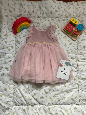 robe sans manches en tulle rose avec doublure 9 mois orchestra