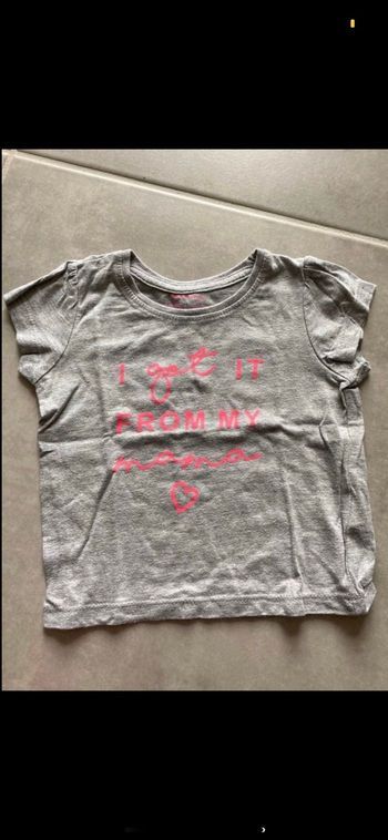 Tee shirt imprimé maman 9 mois