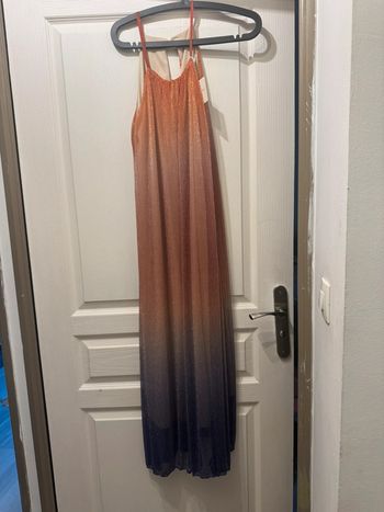 Magnifique Robe longue neuve de soirée ou fête dégradée taille unique