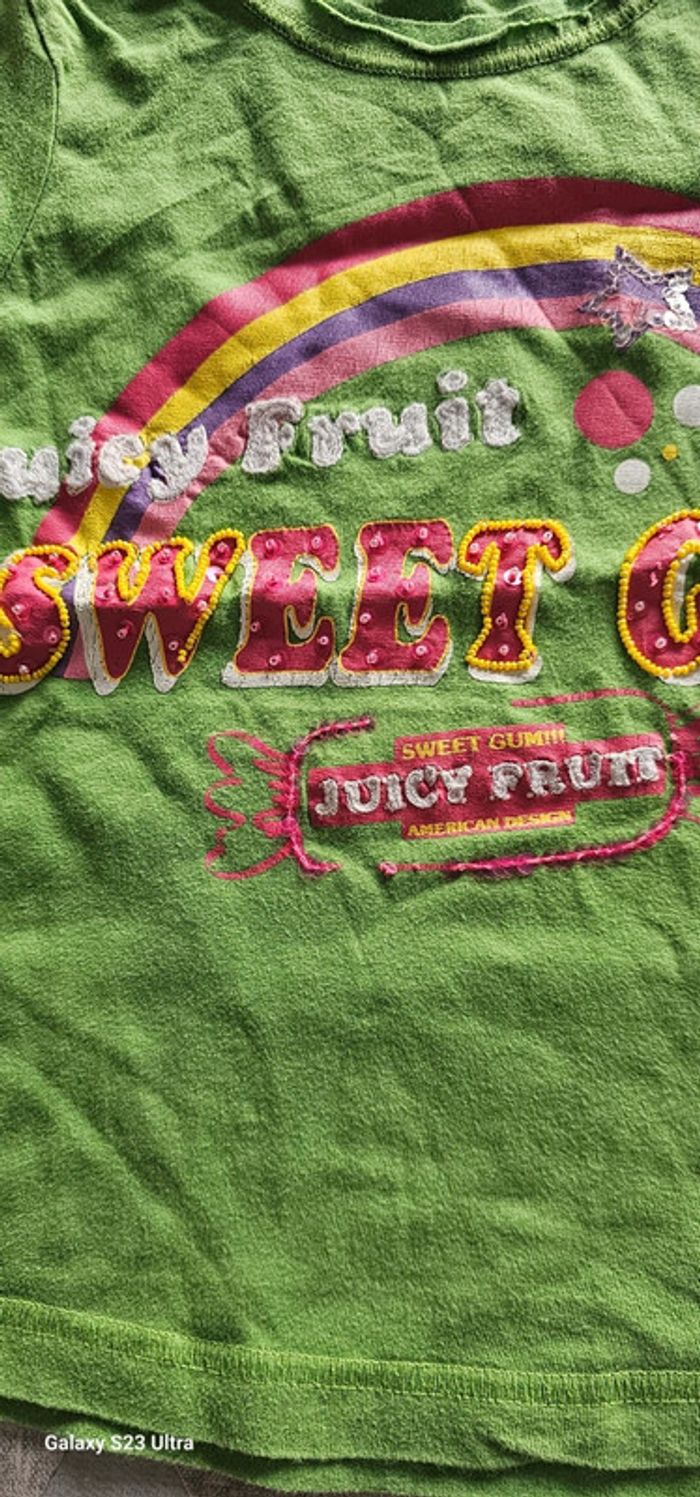 Tee shirt acidulée 5 ans - photo numéro 2