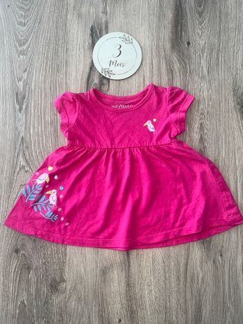 Robe fille 3 mois 
