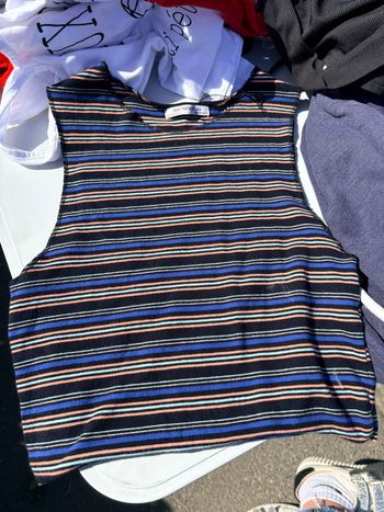 Magnifique croc top Zara multicolore 