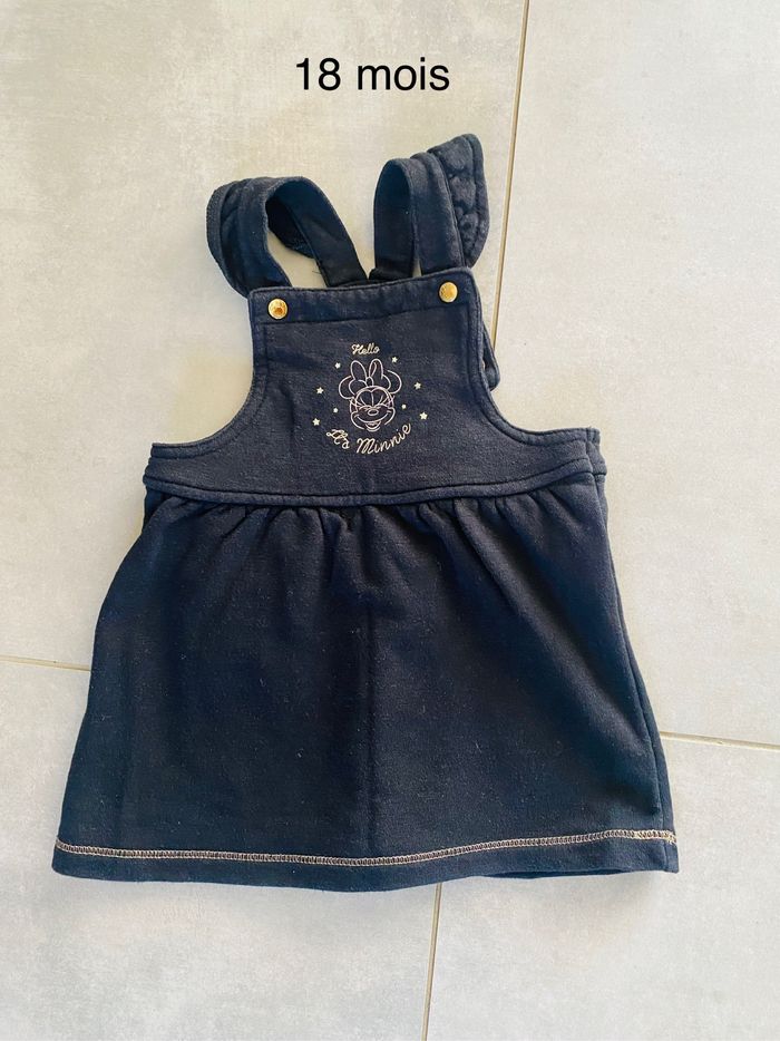 Robe minnie 18 mois noir