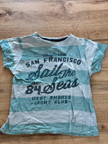 T-shirt rayé Primark, garçon 9 10 ans