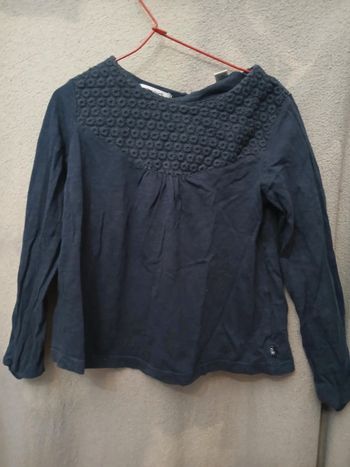 T shirt longue manche 6 abs fille