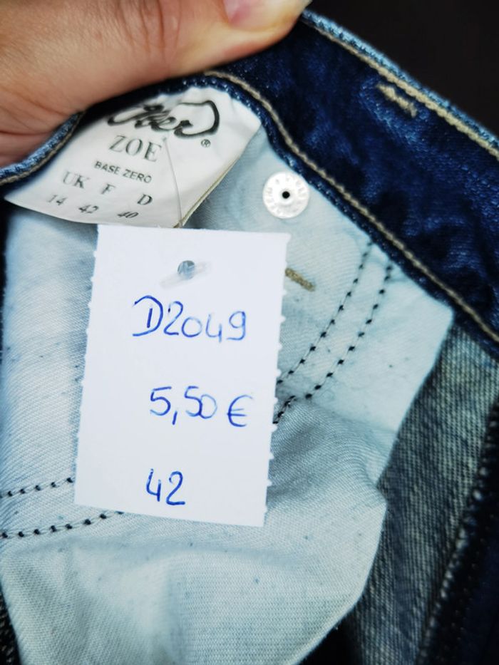 D2049 - jeans femme T42 - photo numéro 3