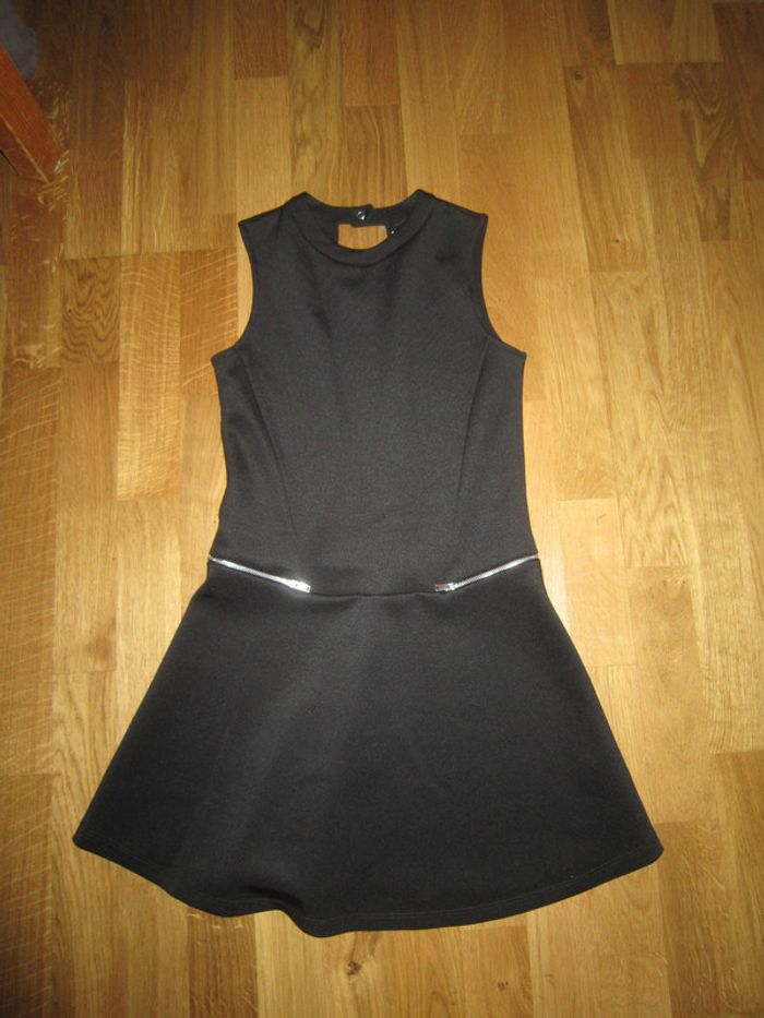 belle petite noire noire retro zara neuve S