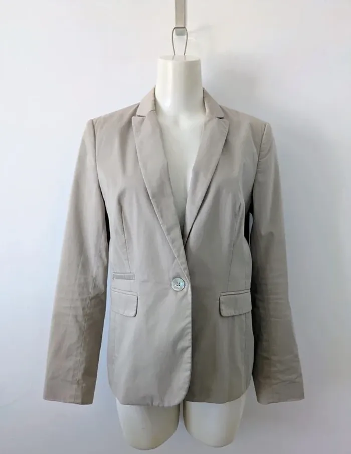 Veste blazer en coton - 123 - taille 40