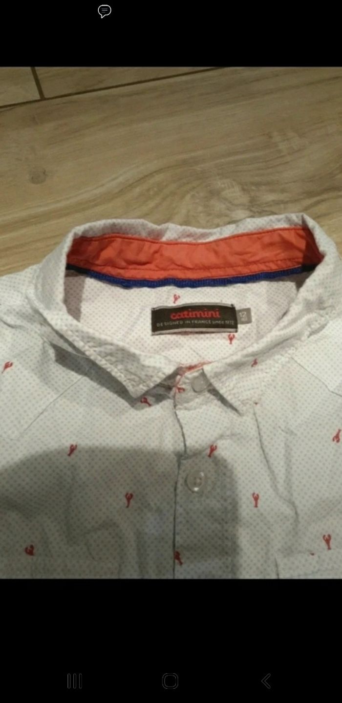 Chemise garçon catimini 12 ans - photo numéro 3