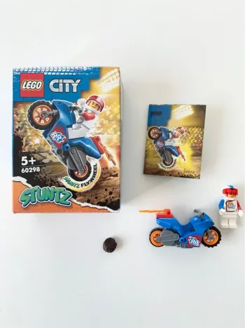 Pack lego city 60298 - La moto de cascade Fusée