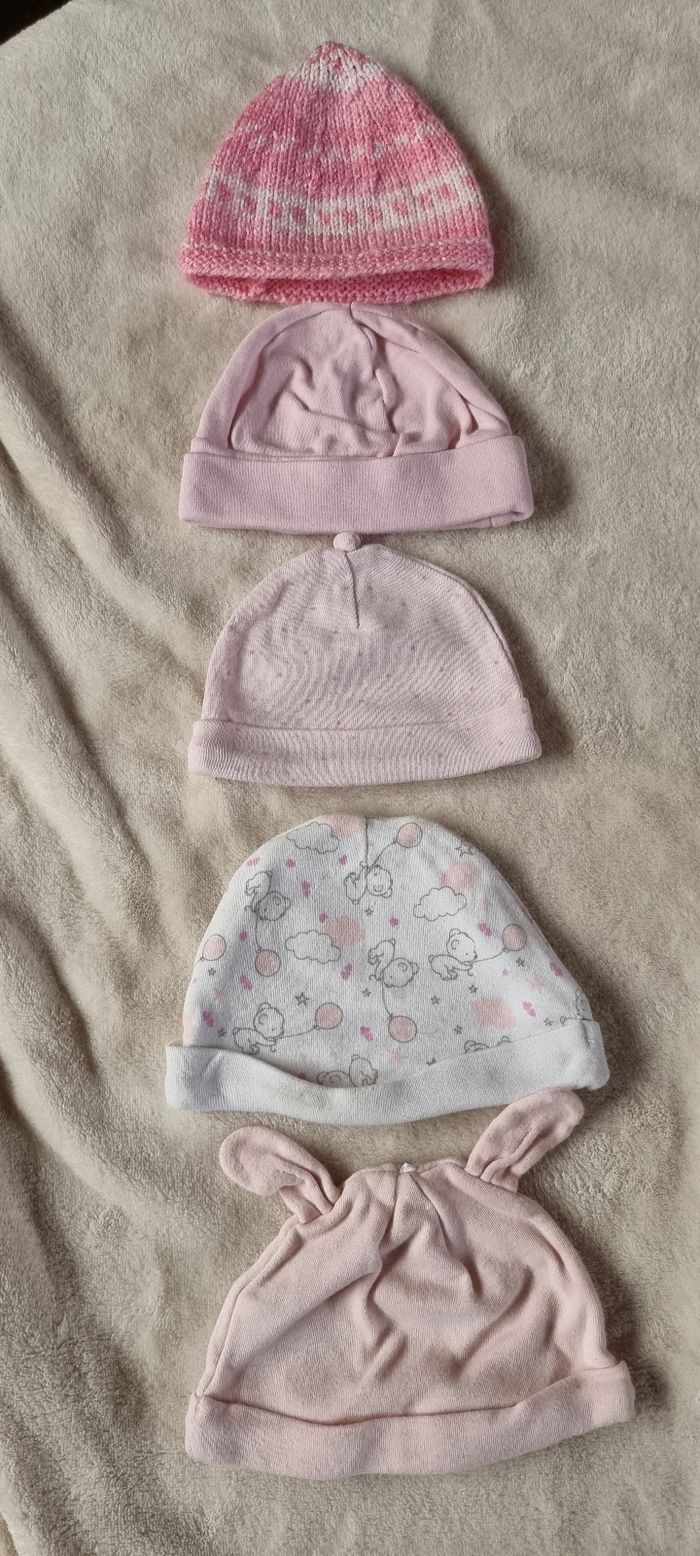 Lot bonnets fille
