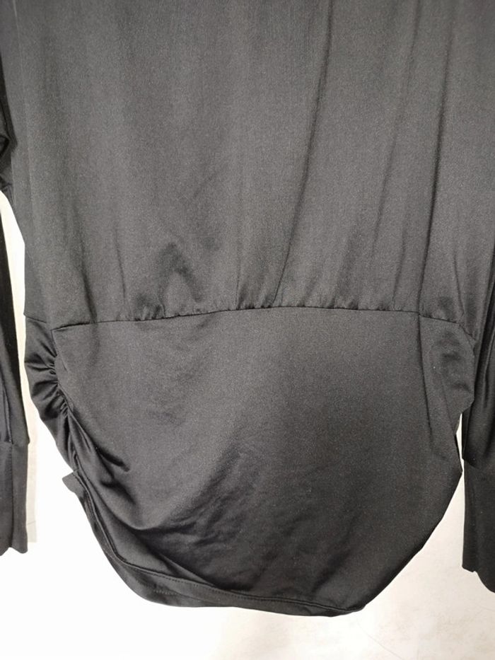 Top manches longues col dentelle - photo numéro 3