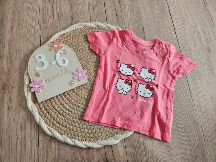 Tee-shirt 3/6mois hello kitty