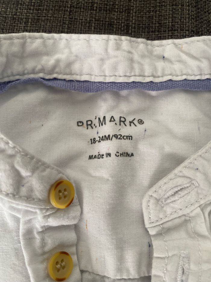 Chemise blanche 18-24 mois - photo numéro 4