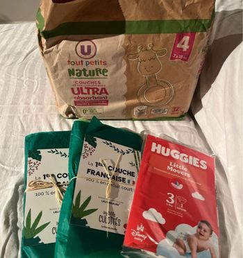 Couches t3 et t4 differentes marques