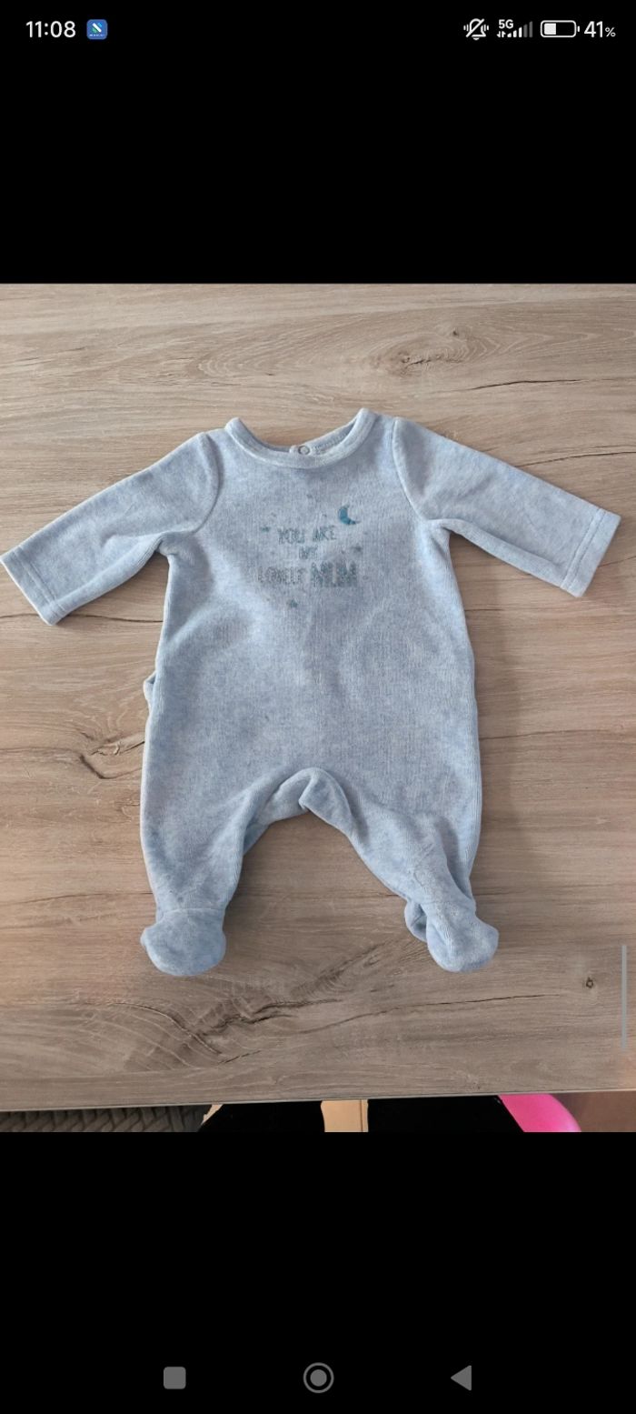 Pyjama taille naissance