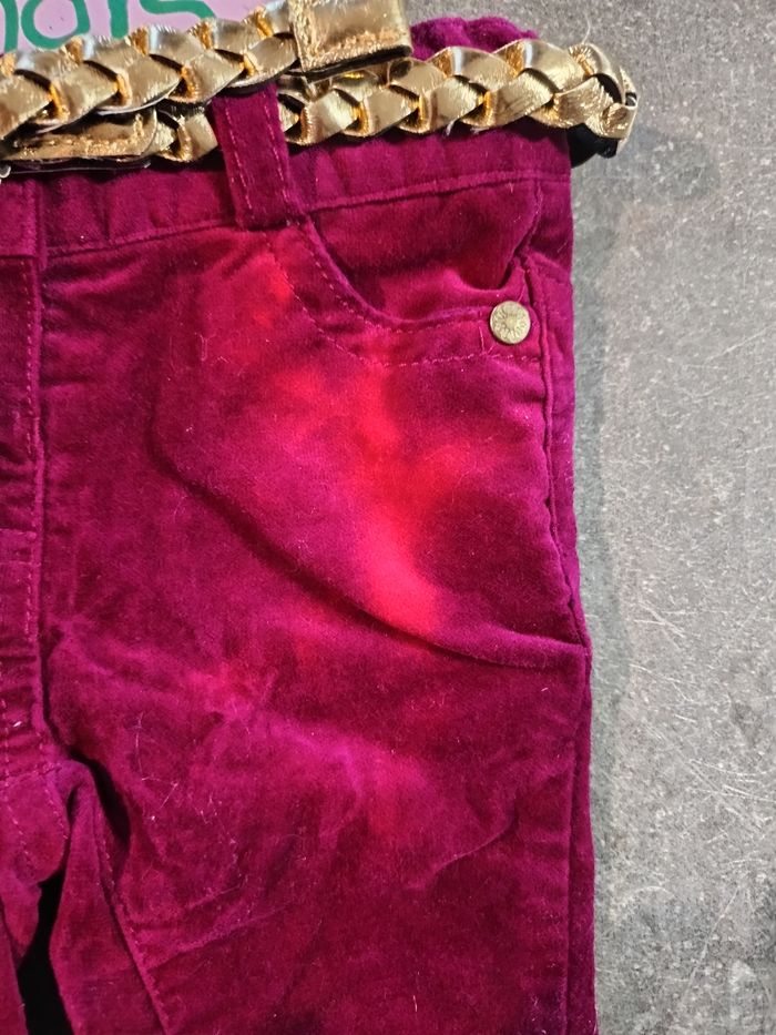 Pantalon fushia 3 mois - photo numéro 2