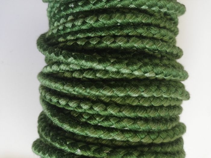 20 mètres de corde verte tressé pour loisirs créatifs - photo numéro 5