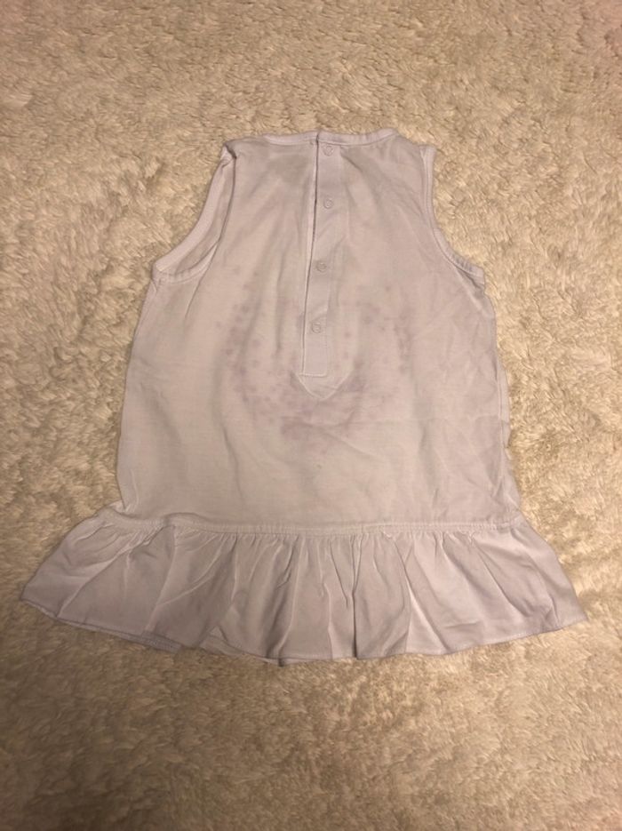 Robe blanche coeurs légère 9m - photo numéro 3