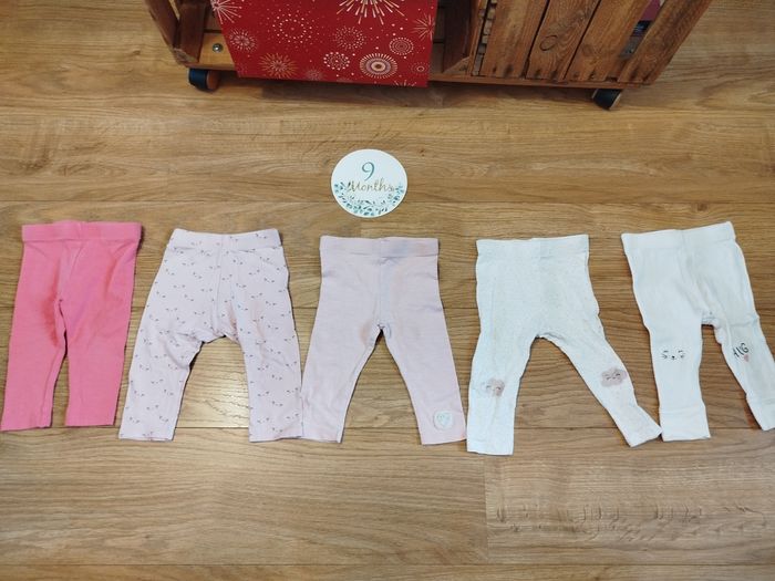 Lot de 5 leggings+1 offert