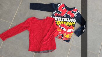 Lot de 2 tee-shirts manches longues