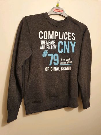 Sweat Gris Complices