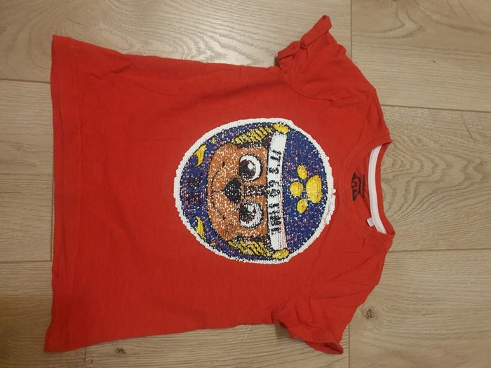 Tshirt sequins réversible