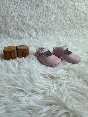 Chaussons / chaussures bébé en cuir souple Boni & Sidoni taille 16