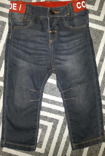 Jeans gris  slim élastique ajustable garçon 18 mois Z