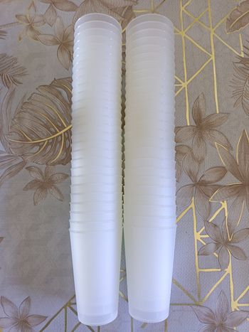 50 verres ecocups réutilisables 