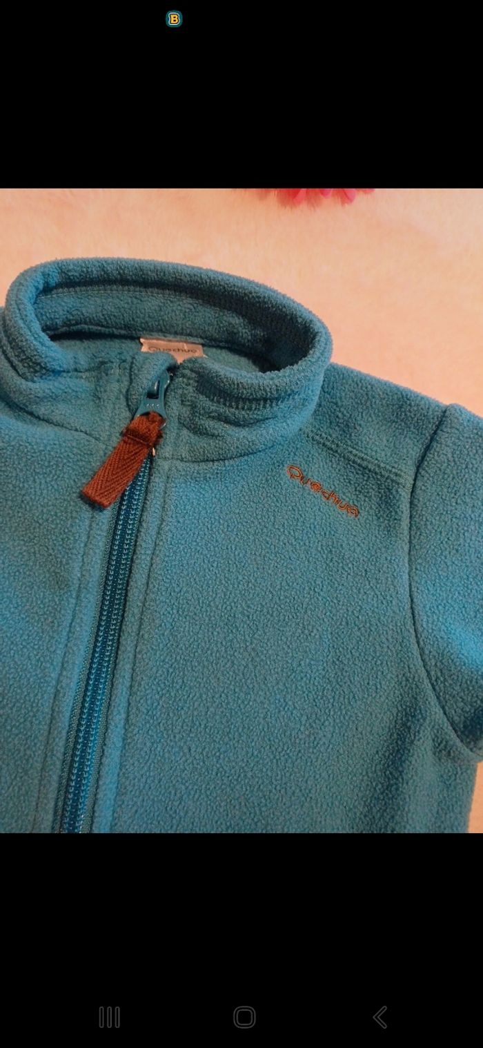 Polaire bébé taille 6 mois - photo numéro 2