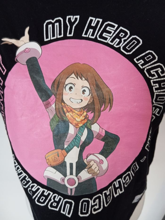 T-shirt Uraraka My hero Academia T.S - photo numéro 2