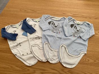 Lot 3 Bodies - Manches Longues - 3mois