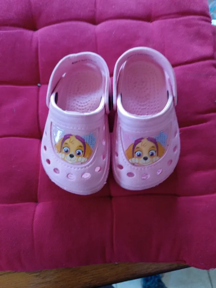 Crocs roses Stella Pat Patrouille 21