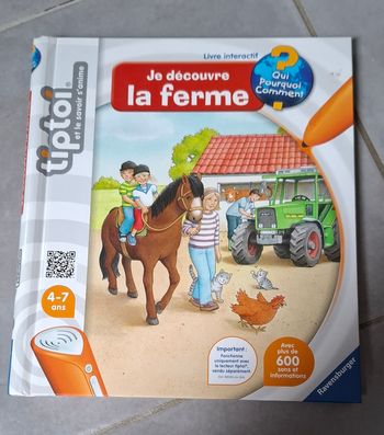 livre tiptoi "Je découvre la ferme"