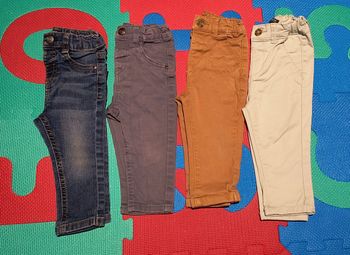 Lot de 4 pantalons 12 mois