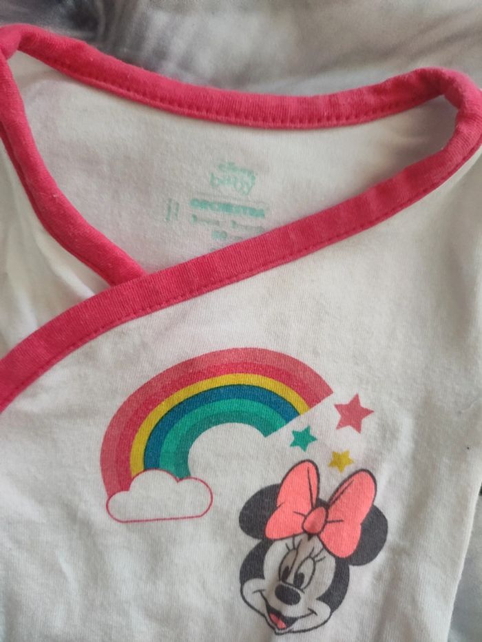 Lot de 3 body Minnie 3 mois - photo numéro 2