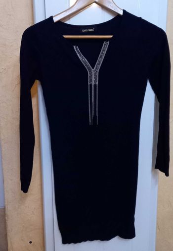 Robe pull bleu